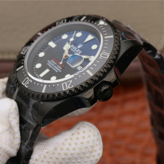 Sea Dweller Full Black Multiple Dial Color Options 43mm