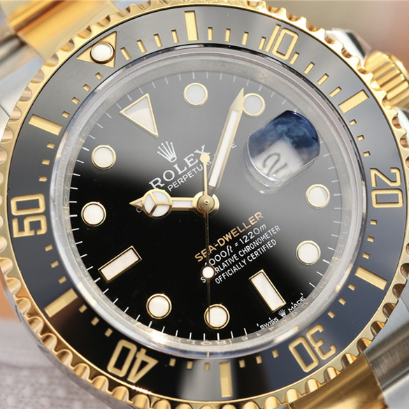 Sea Dweller Goldmix Black Dial 43mm