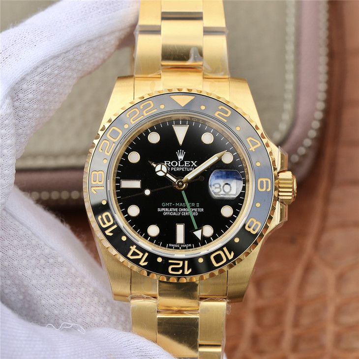 GMT MASTER 2 Golden Multiple Dial Options 40mm