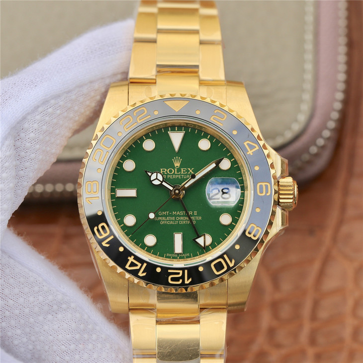 GMT MASTER 2 Golden Multiple Dial Options 40mm