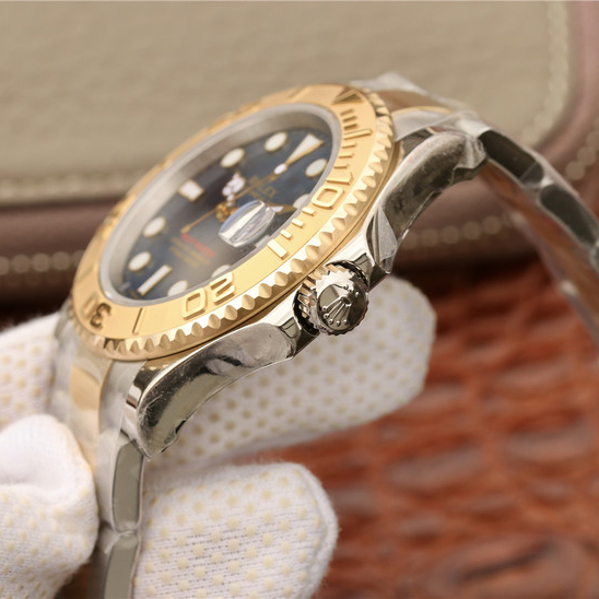 Yacht Master 1 Goldmix ( Gold & Blue Dial ) Stainless Steel 40mm