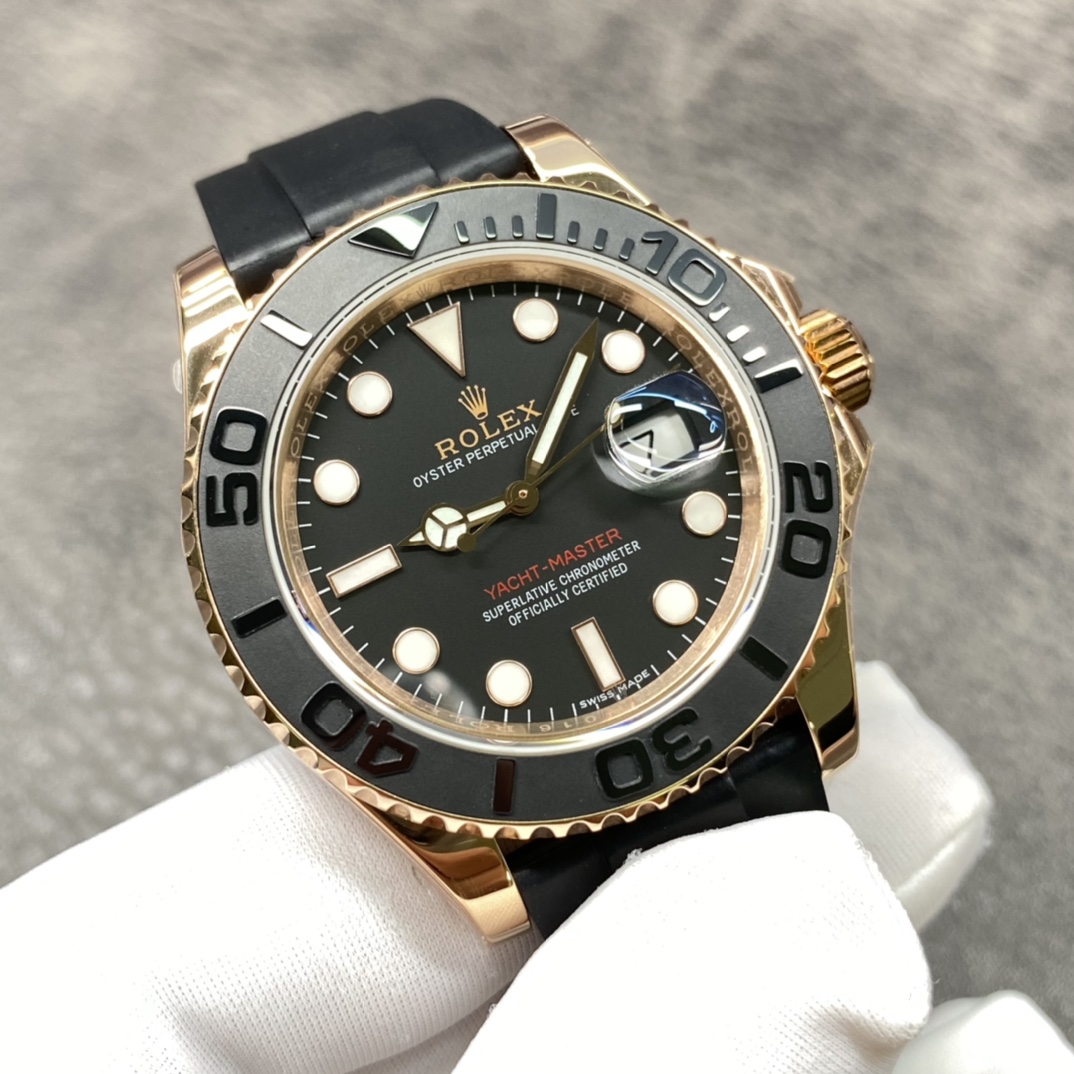 Yacht Master 1 rubber style Multicolor selection 40mm