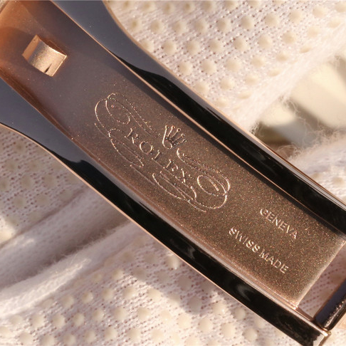 Yacht Master 1 BAYMAX Rose Gold Mix White Rubber Strap 40mm