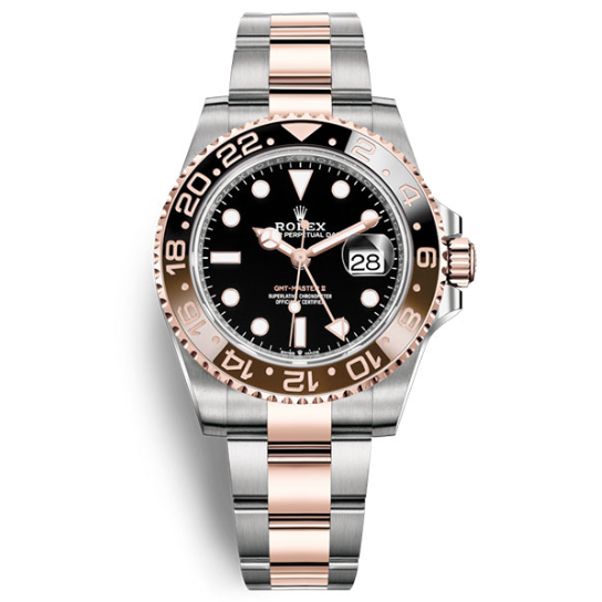 GMT MASTER 2 Rose Gold Multicolor Selection 40mm