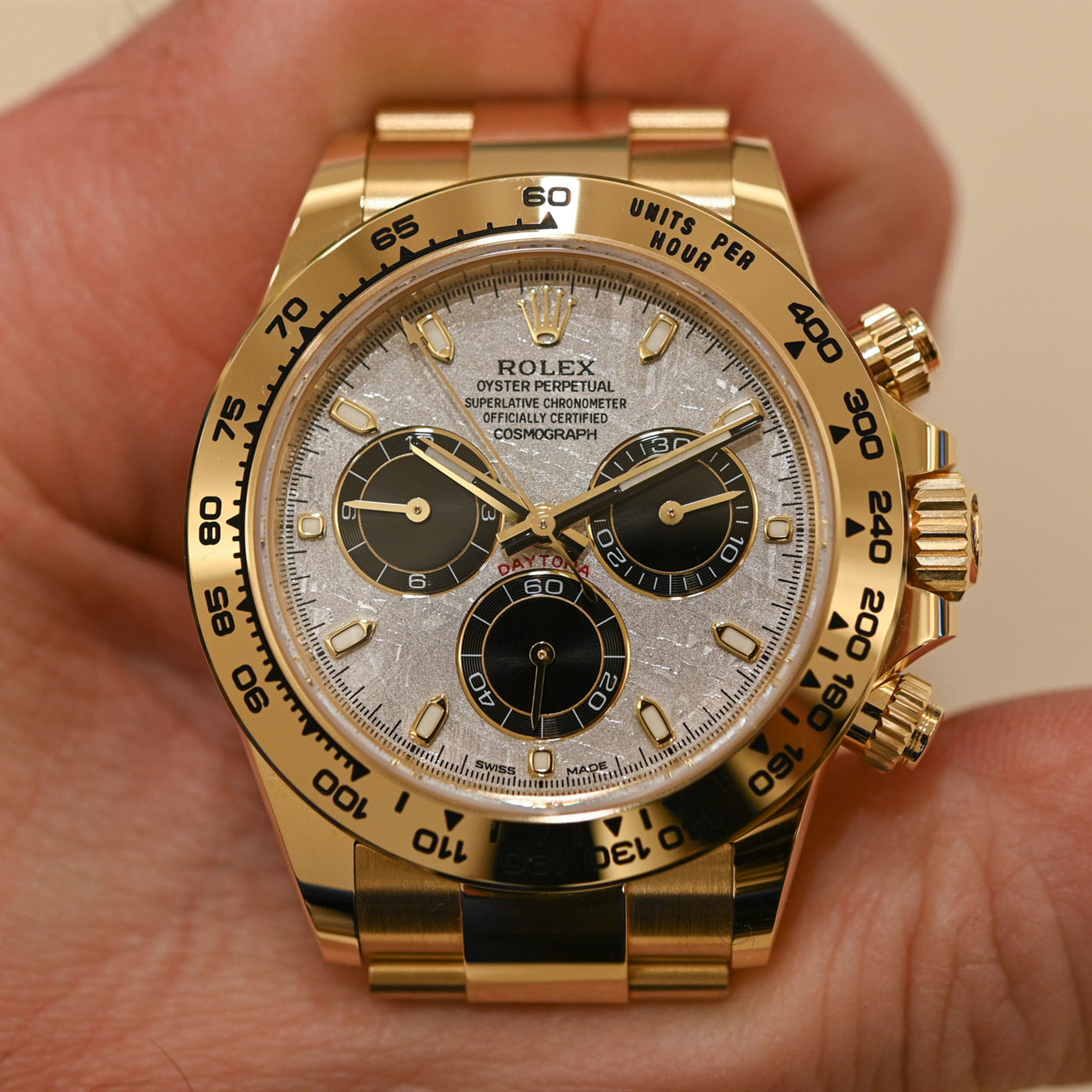 Daytona meteorite multiple styles 40mm