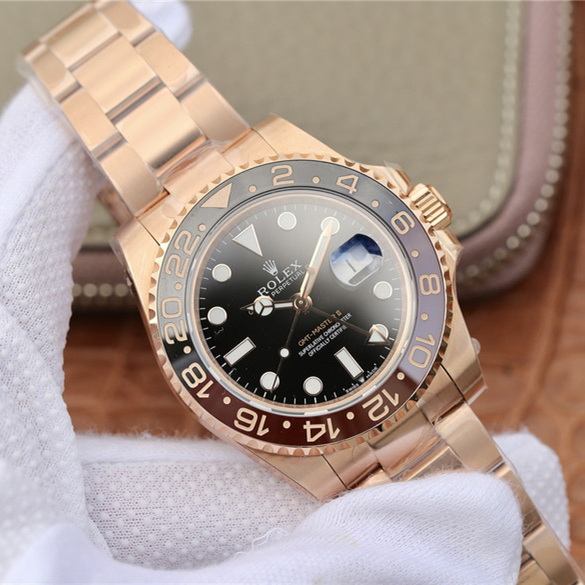 GMT MASTER 2 Rose Gold Multicolor Selection 40mm