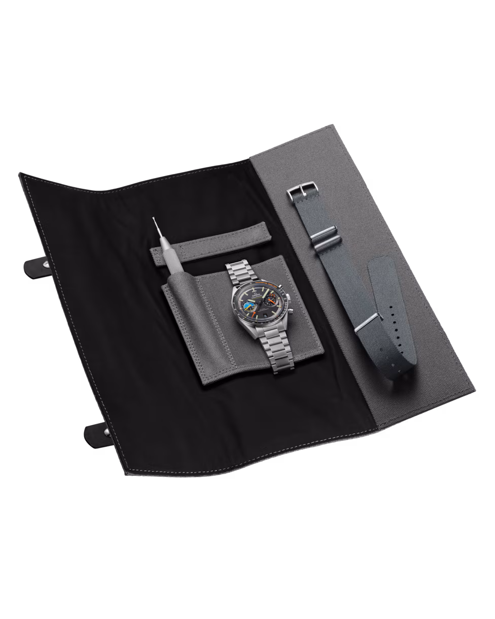 Speedmaster Pilot Steel on Steel 40.85mm