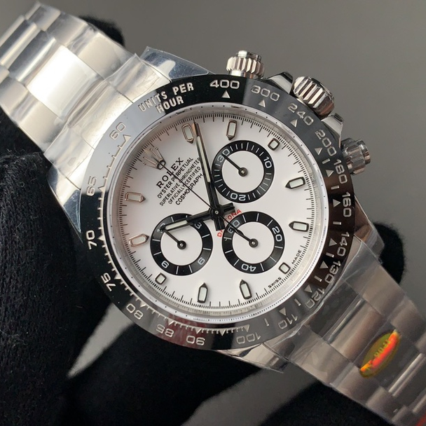 Daytona Siver Classic Panda Black & White Dial 40mm