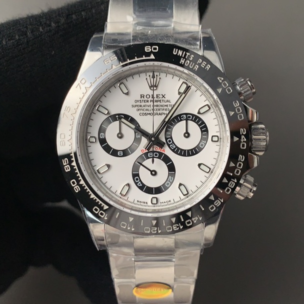 Daytona Siver Classic Panda Black & White Dial 40mm