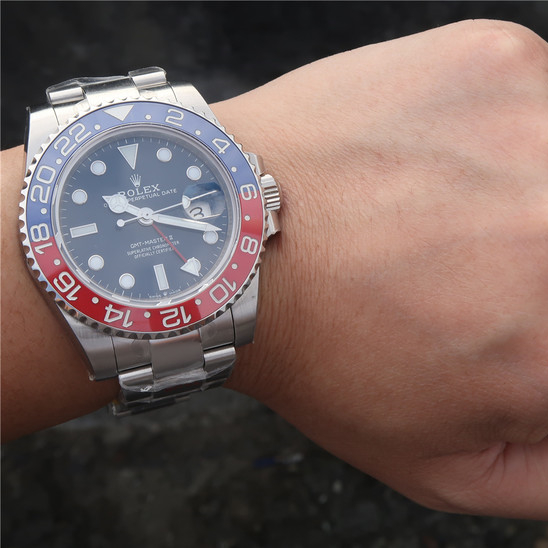 GMT MASTER 2 PEPSI Blue Dial 40mm