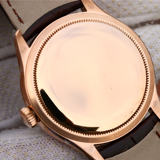 CELLINI TIME DATE Golden Multicolor Dial Selection Brown Leather Strap 39mm