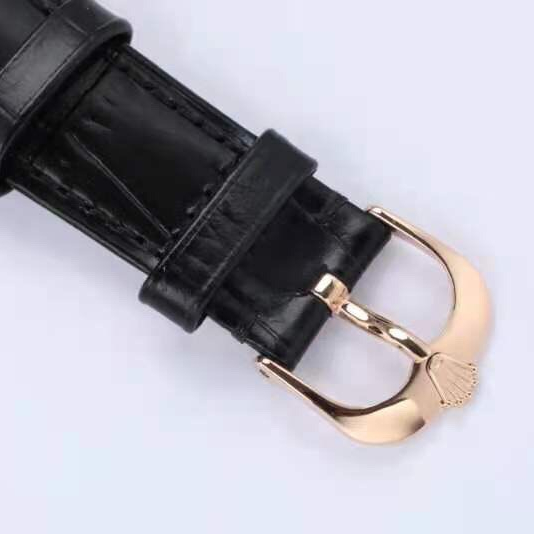 CELLINI TIME Multicolor Selection Black Leather Strap 39mm