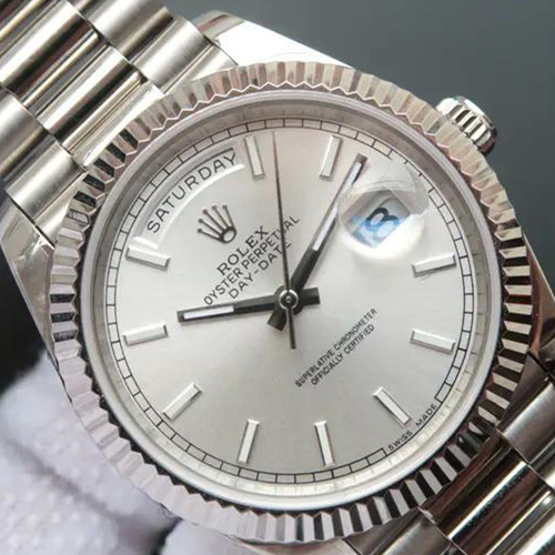 Day-Date Silver Multiple Dial Color Options 40mm
