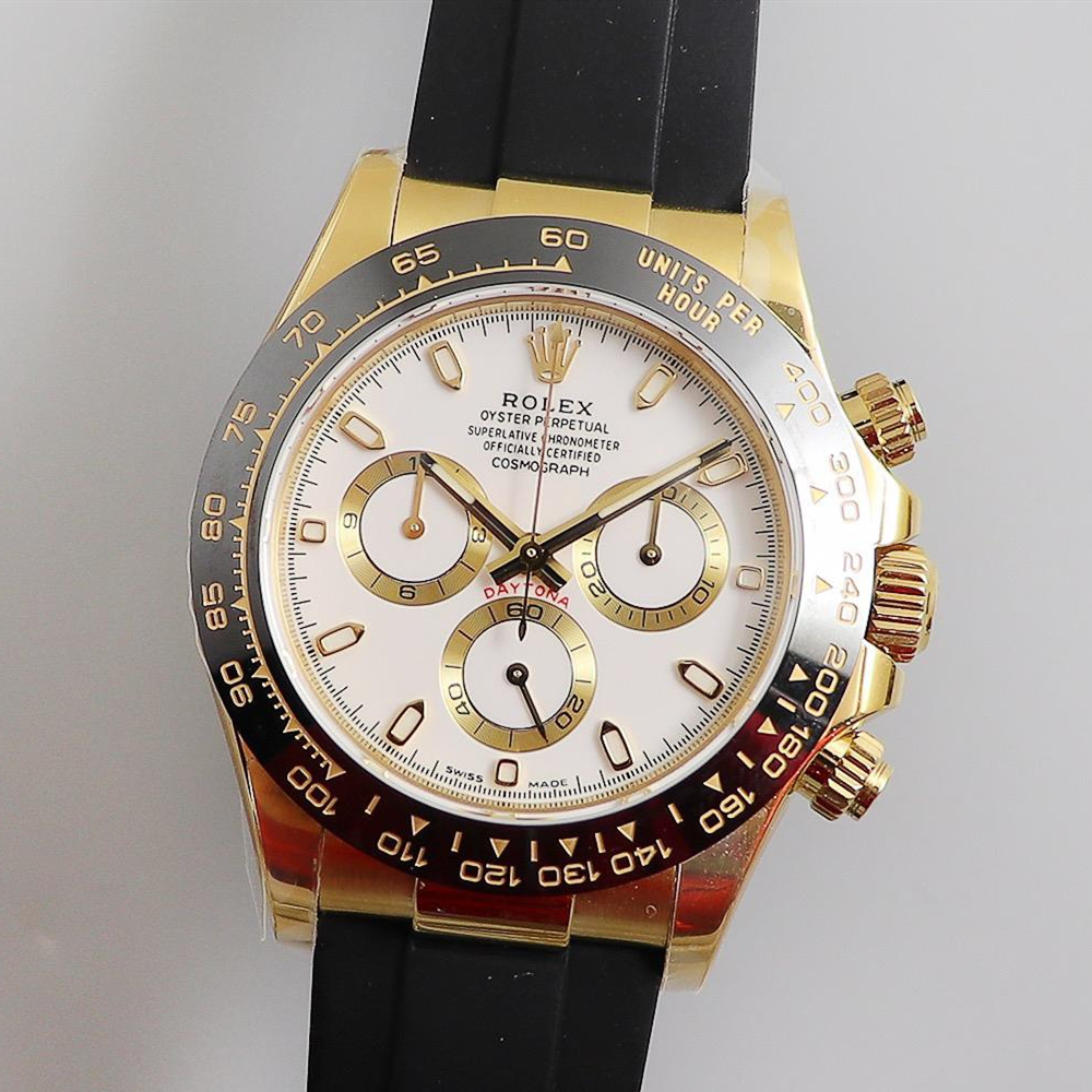 Daytona golden rubber style Multiple dial options 40mm