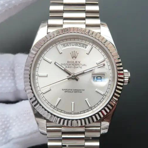 Day-Date Silver Multiple Dial Color Options 40mm