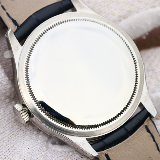 CELLINI TIME DATE Silver Blue Dial Blue Leather Strap 39mm