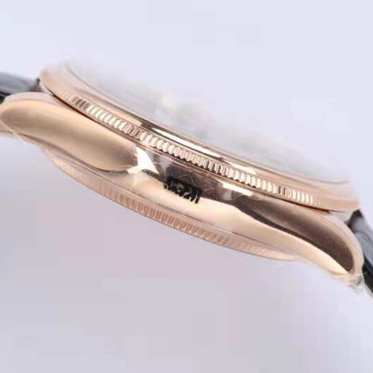 CELLINI TIME Multicolor Selection Black Leather Strap 39mm