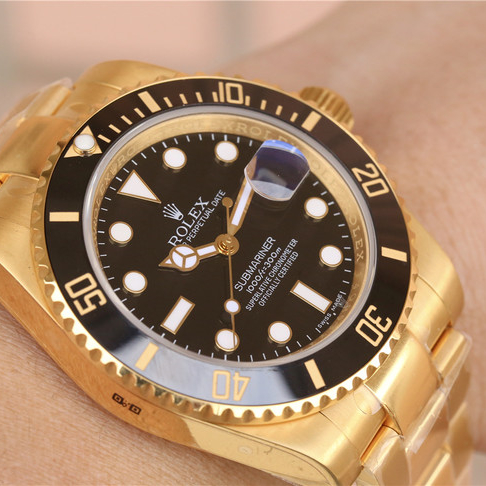 Submariner Golden Multiple dial color options 40mm
