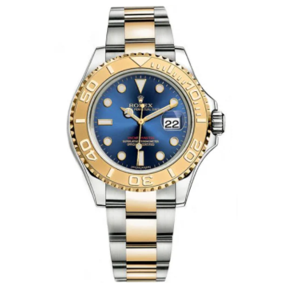 Yacht Master 1 Goldmix ( Gold & Blue Dial ) Stainless Steel 40mm