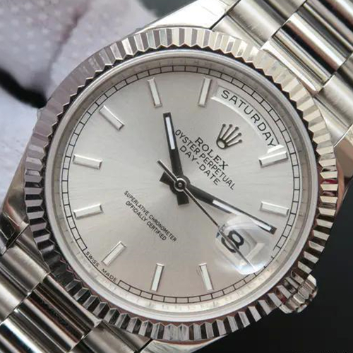 Day-Date Silver Multiple Dial Color Options 40mm