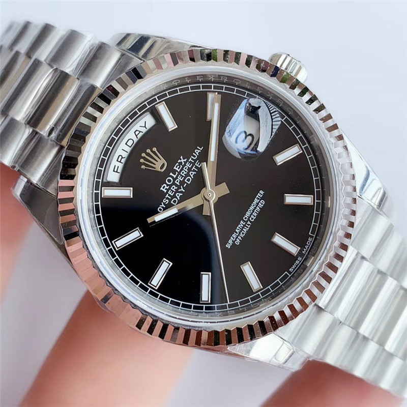 Day-Date Silver Multiple Dial Color Options 40mm