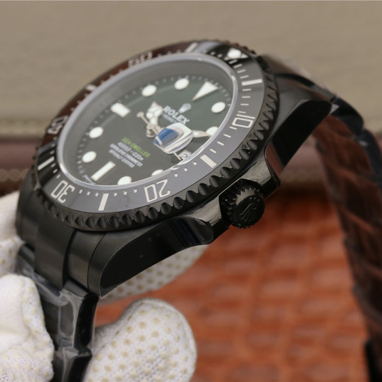 Sea Dweller Full Black Multiple Dial Color Options 43mm