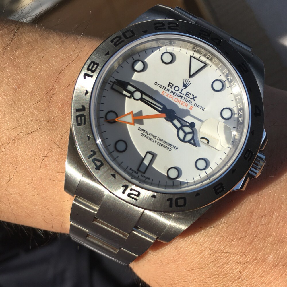 Explorer II Multiple dial options 42mm