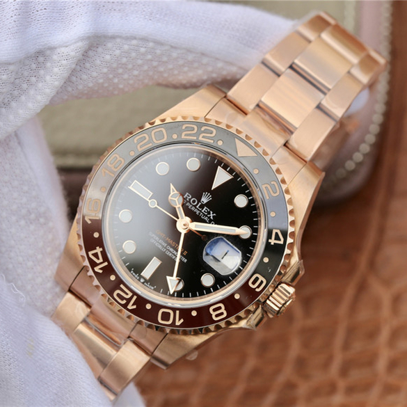 GMT MASTER 2 Rose Gold Multicolor Selection 40mm