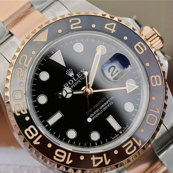 GMT MASTER 2 Rose Gold Multicolor Selection 40mm