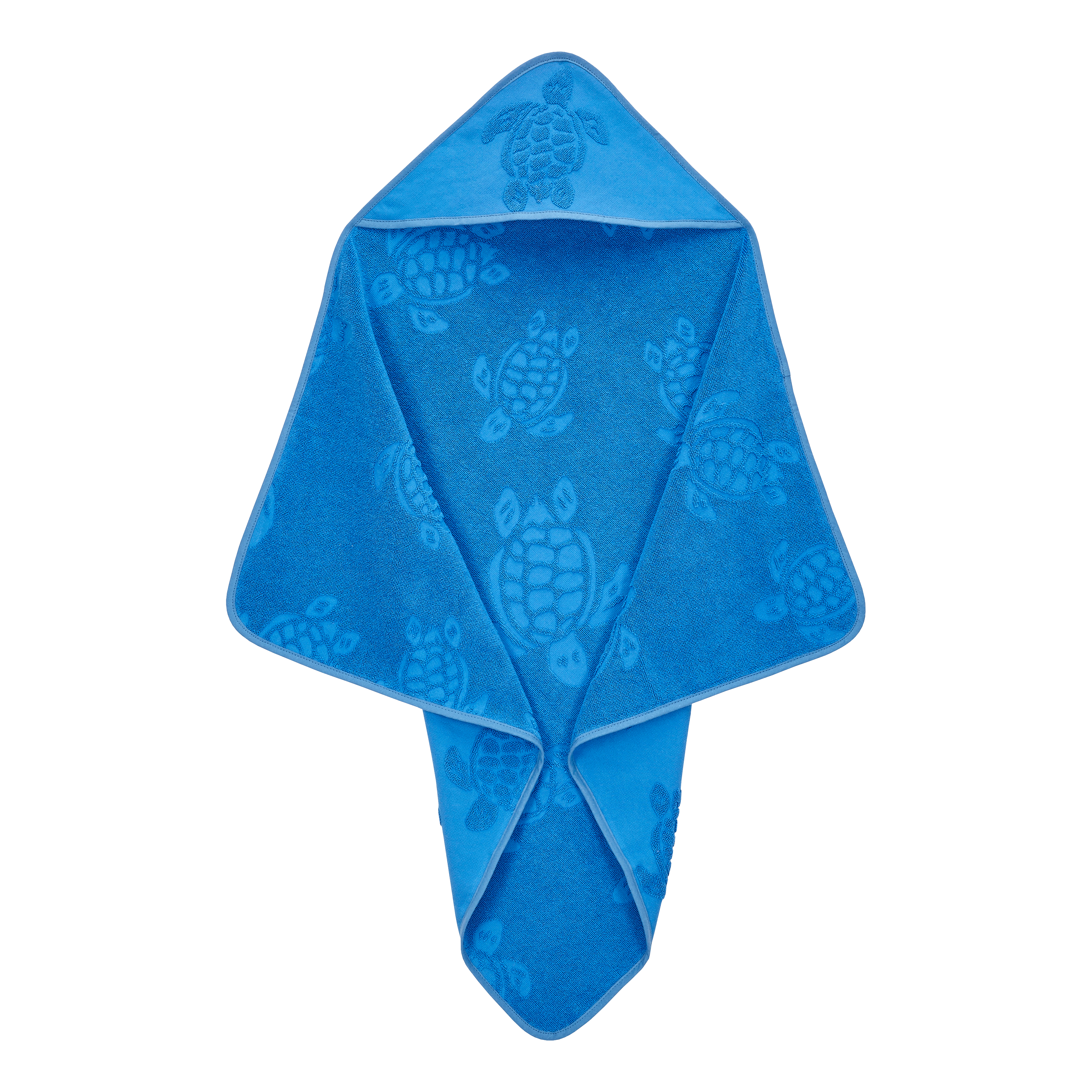 VILEBREQUIN Baby Beach Towel Turtle Jacquard Solid | PALACE / Blue