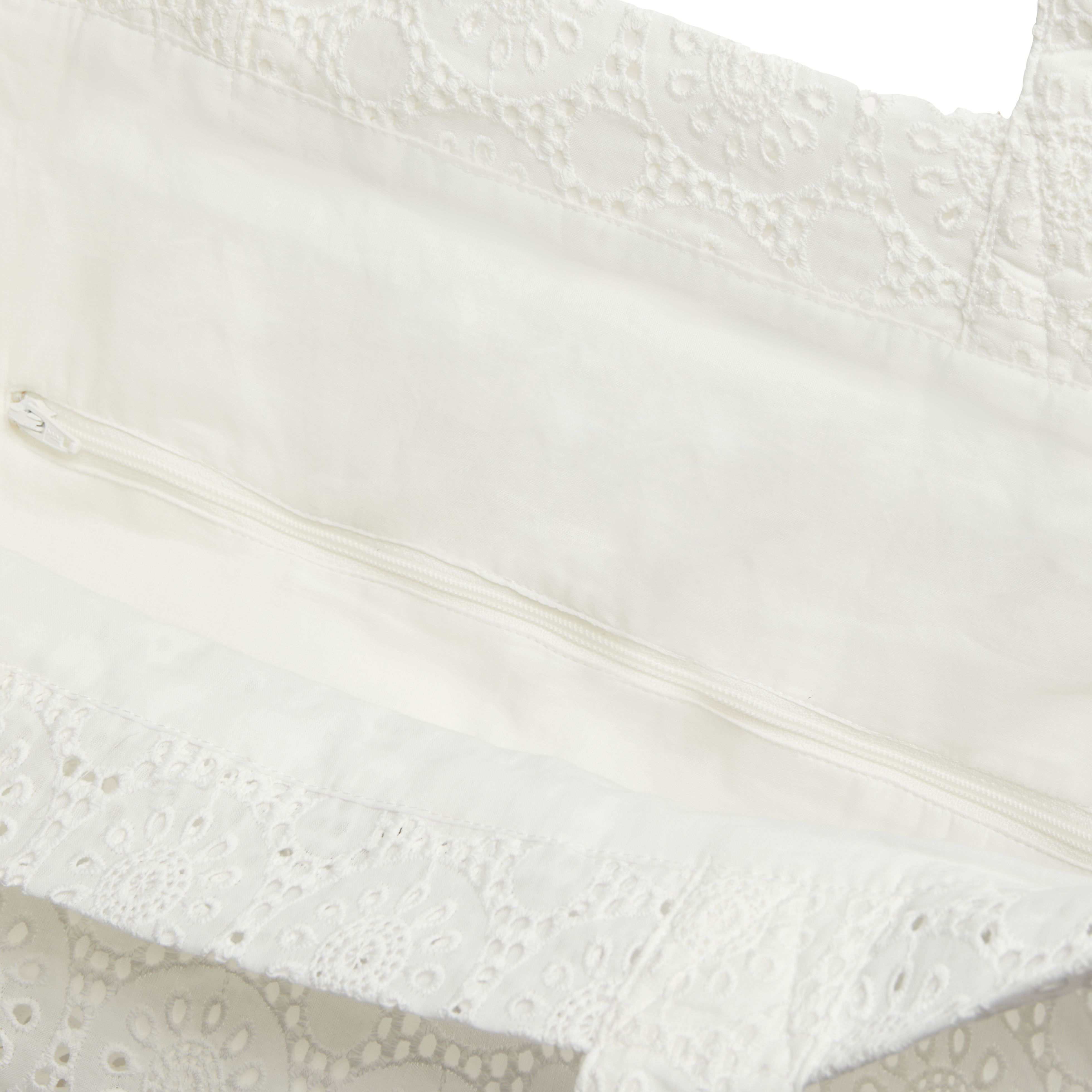 VILEBREQUIN Unisex Cotton Beach Bag Broderies Anglaises