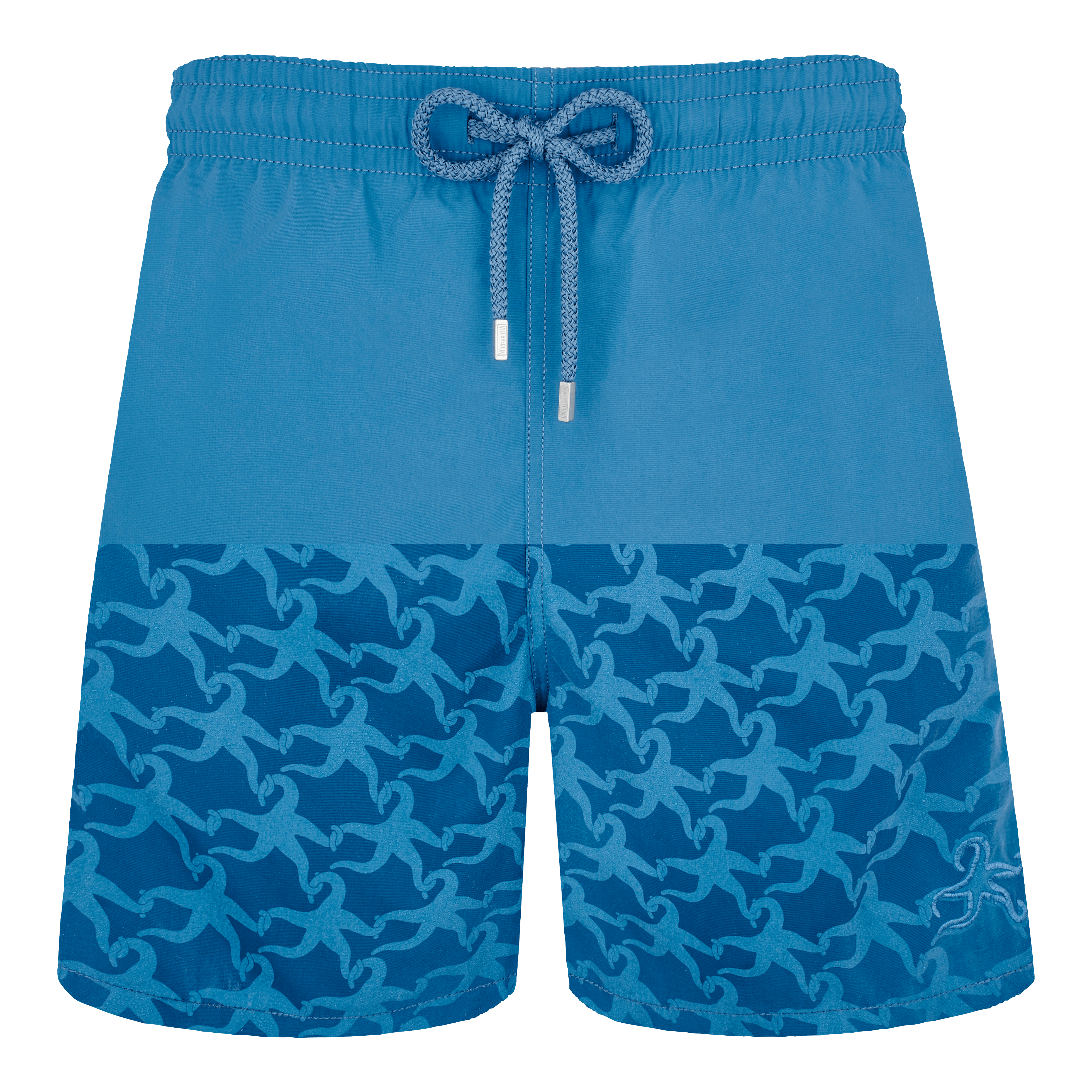 VILEBREQUIN Men Swim Shorts Water-reactive Running Stars