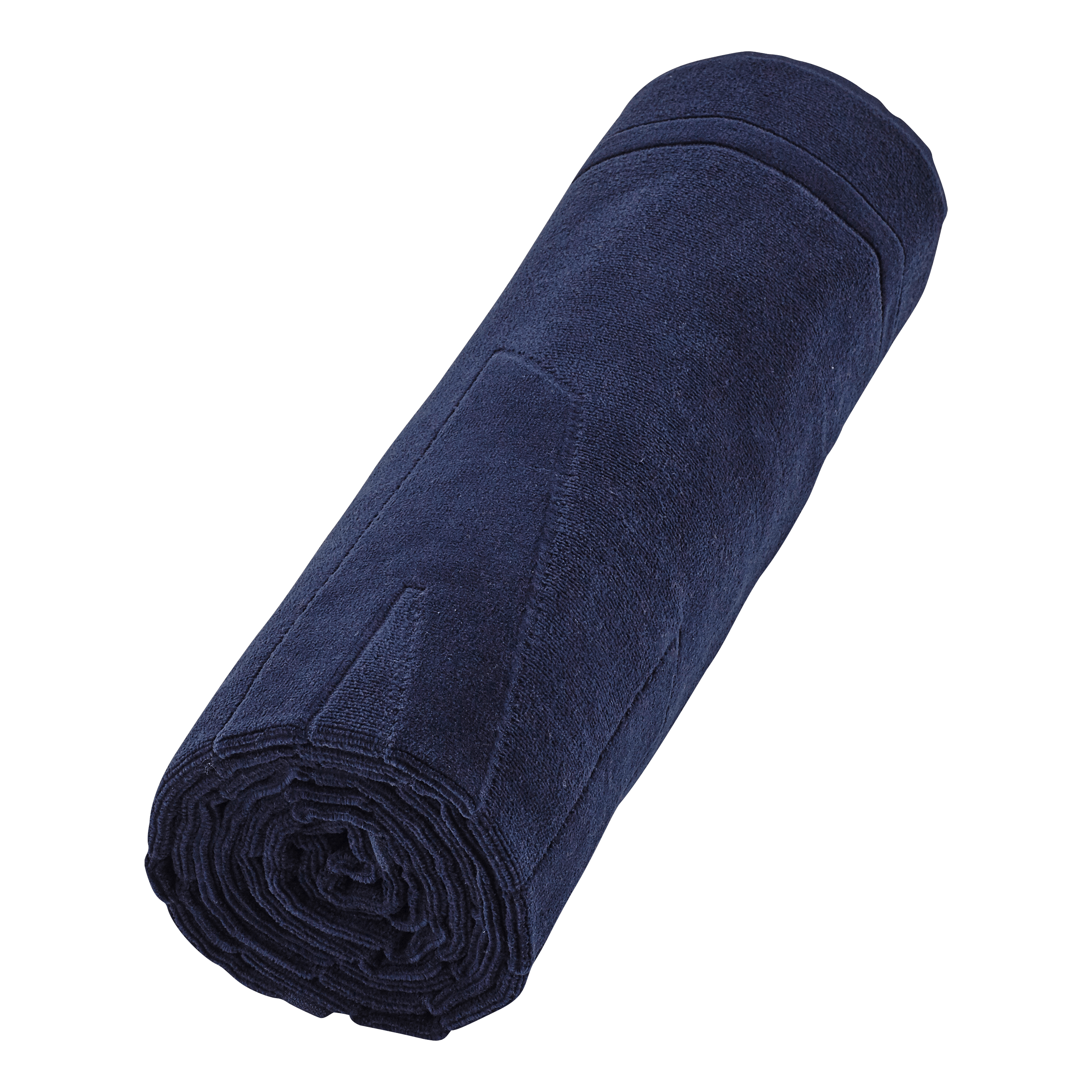 VILEBREQUIN Solid Organic Cotton Beach Towel | NAVY / Blue