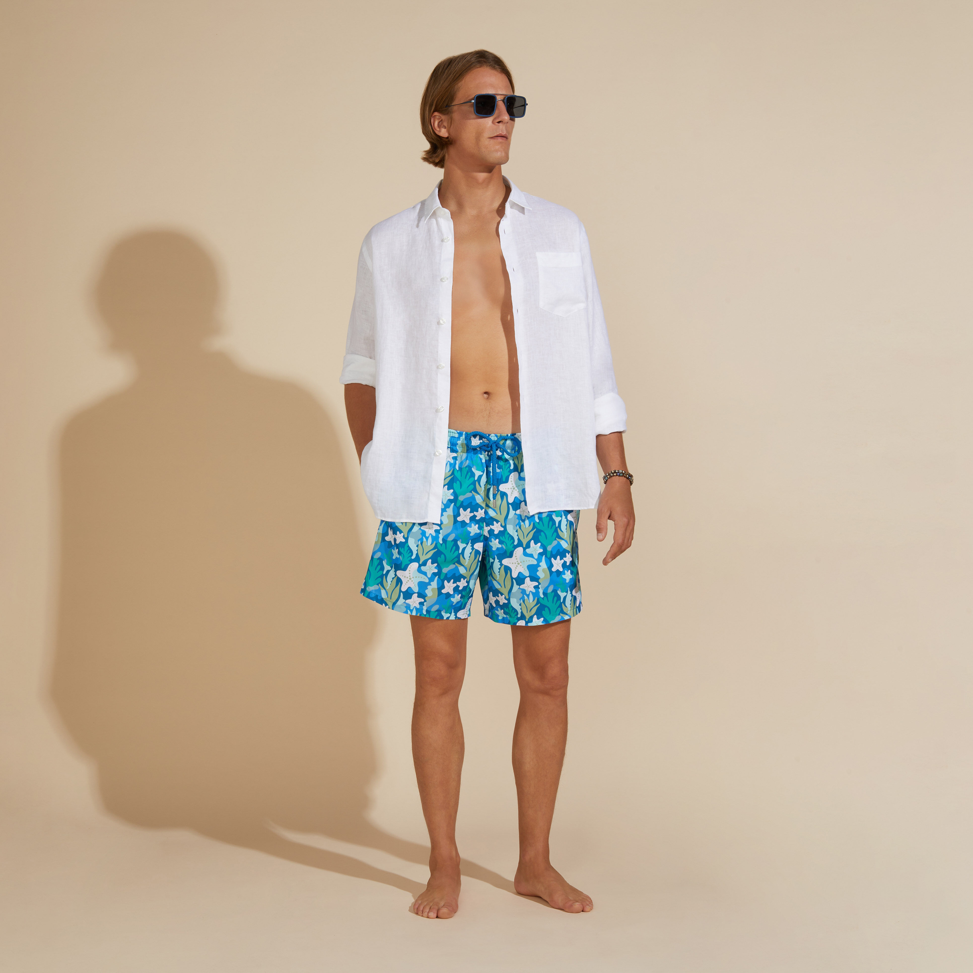 VILEBREQUIN Men Linen Shirt Solid | WHITE / White