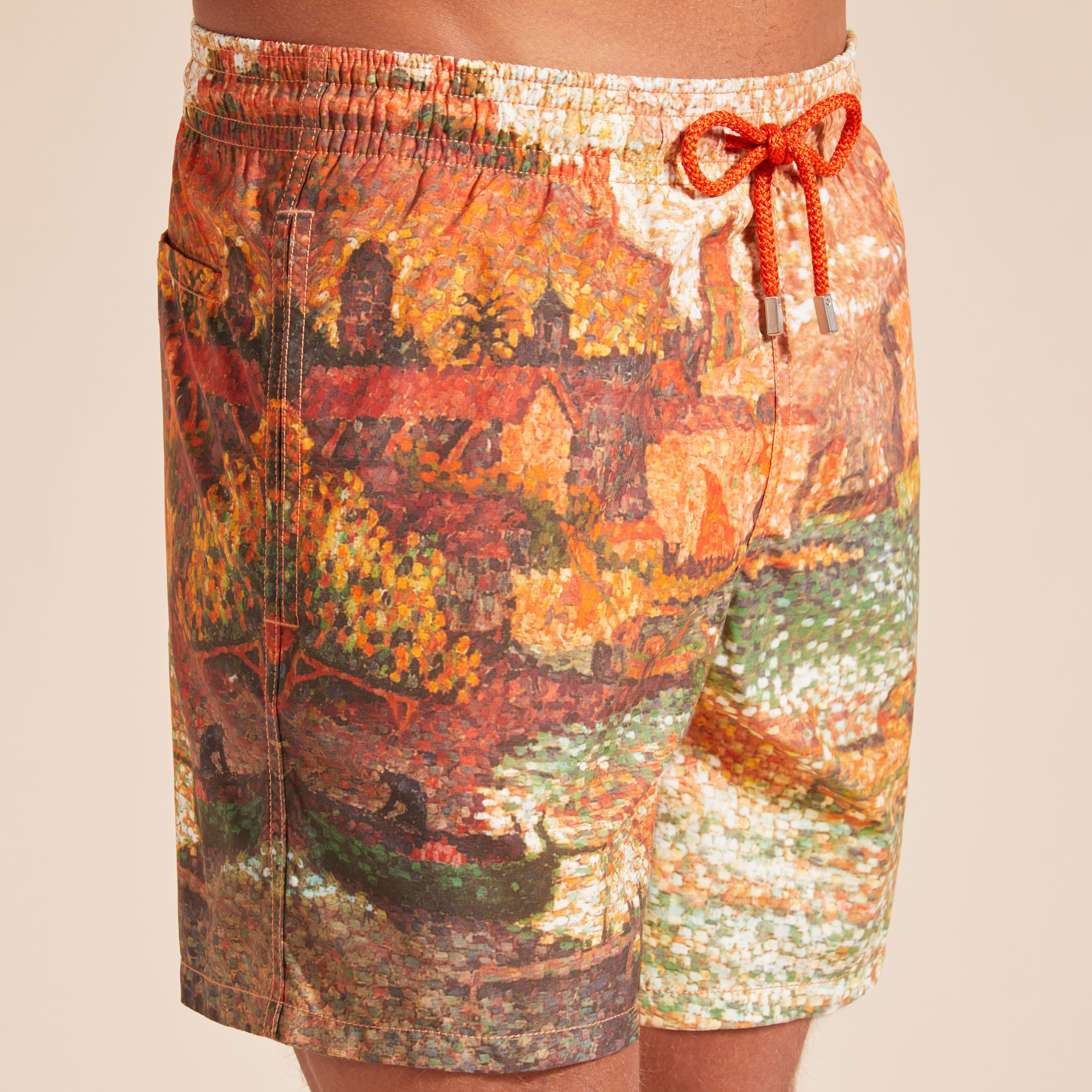 VILEBREQUIN Men 360 Swim Shorts Sortie Du Port De St Tropez - Vilebrequin x Paul Signac