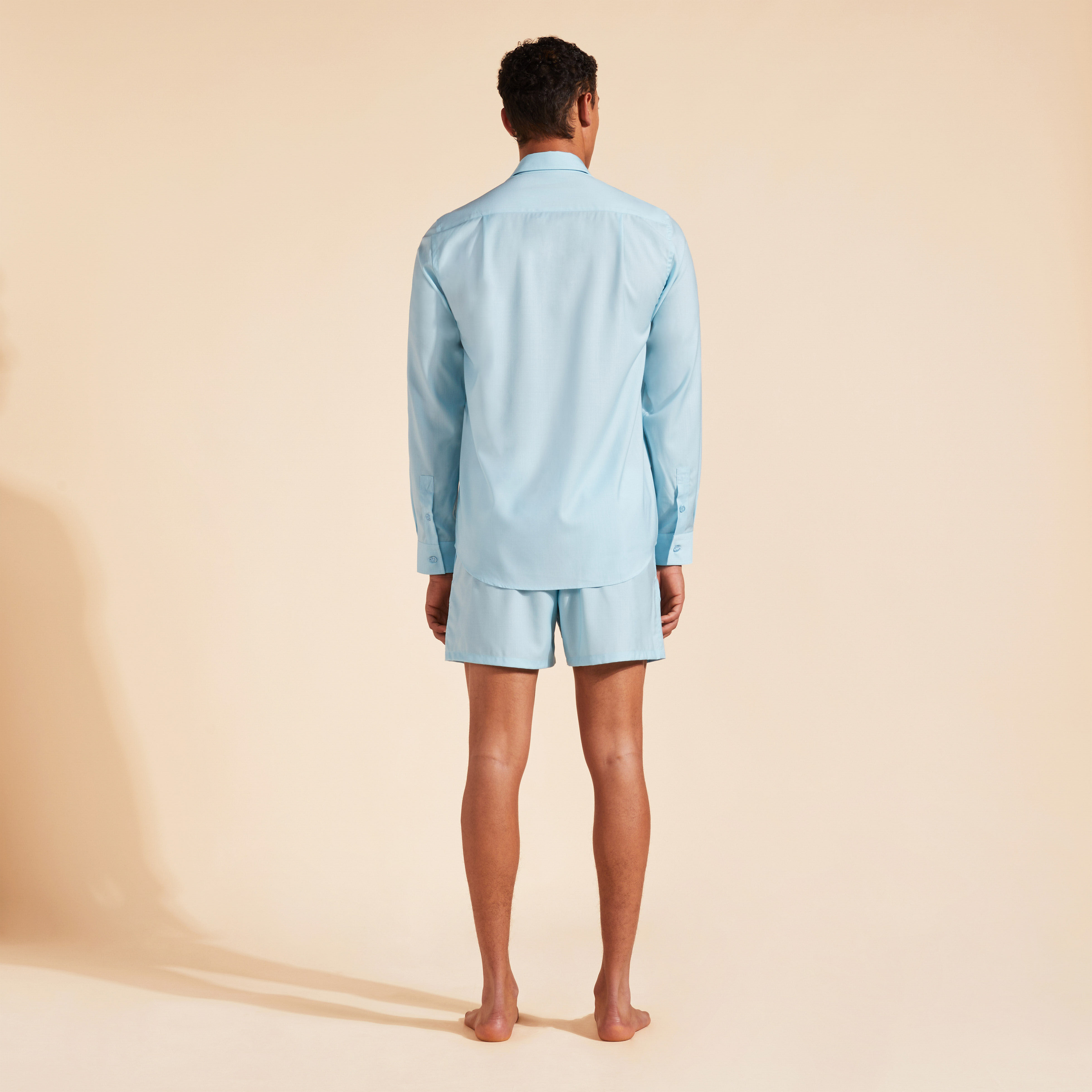 VILEBREQUIN Unisex Wool Shirt Super 120 | THALASSA / Blue