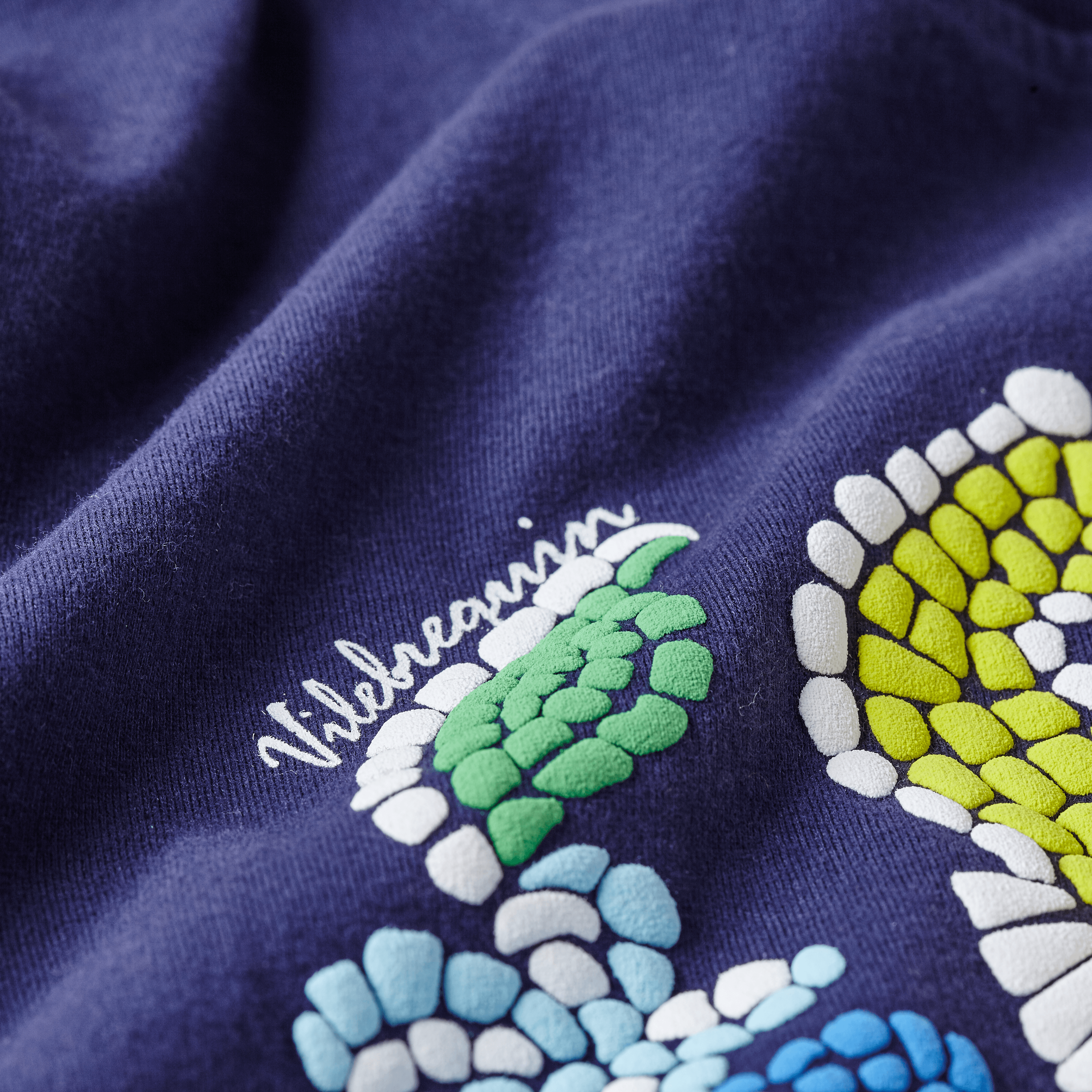 VILEBREQUIN Girls Cotton T-shirt Mosaïque