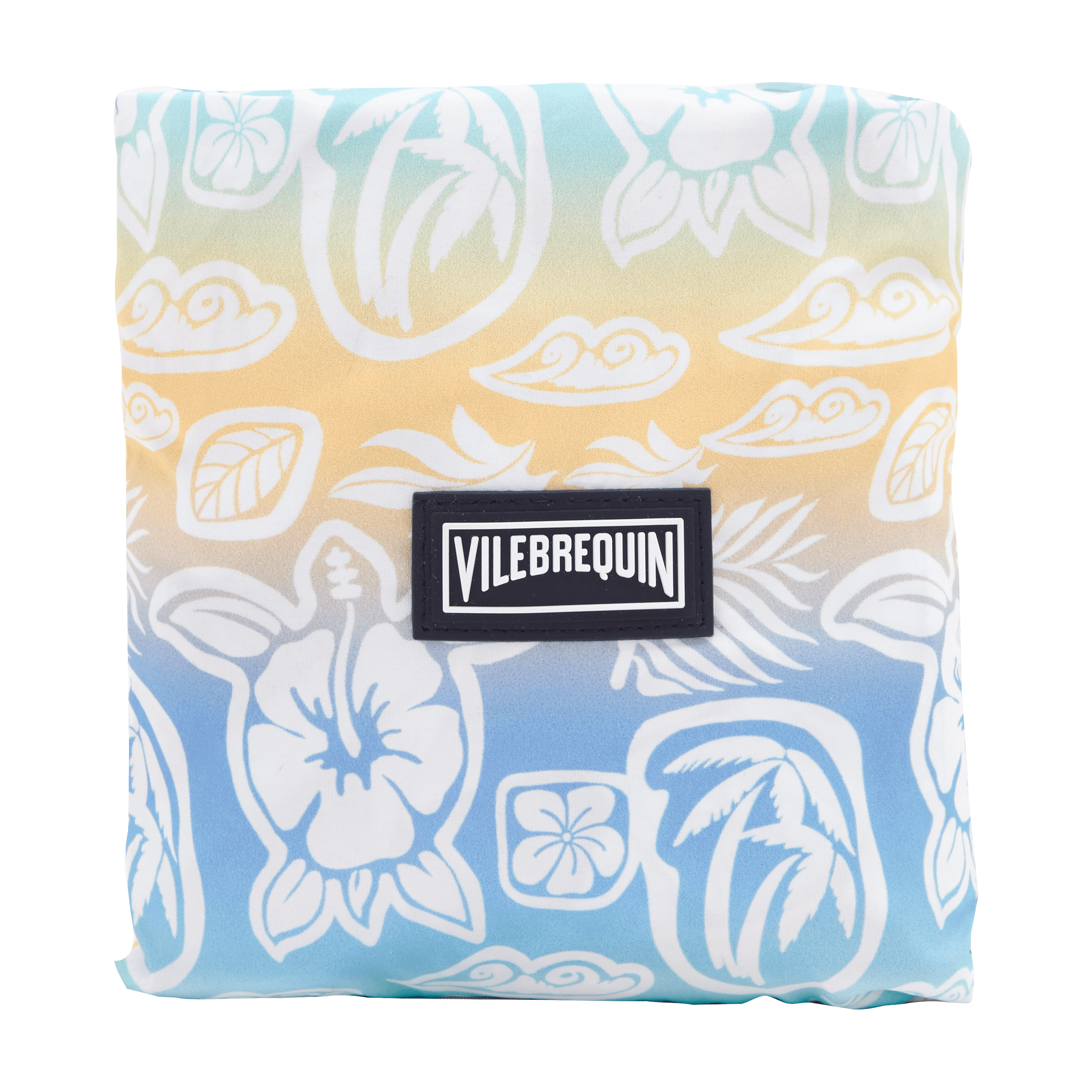 VILEBREQUIN Boys Ultra-Light and Packable Swim Shorts Tahiti Turtles