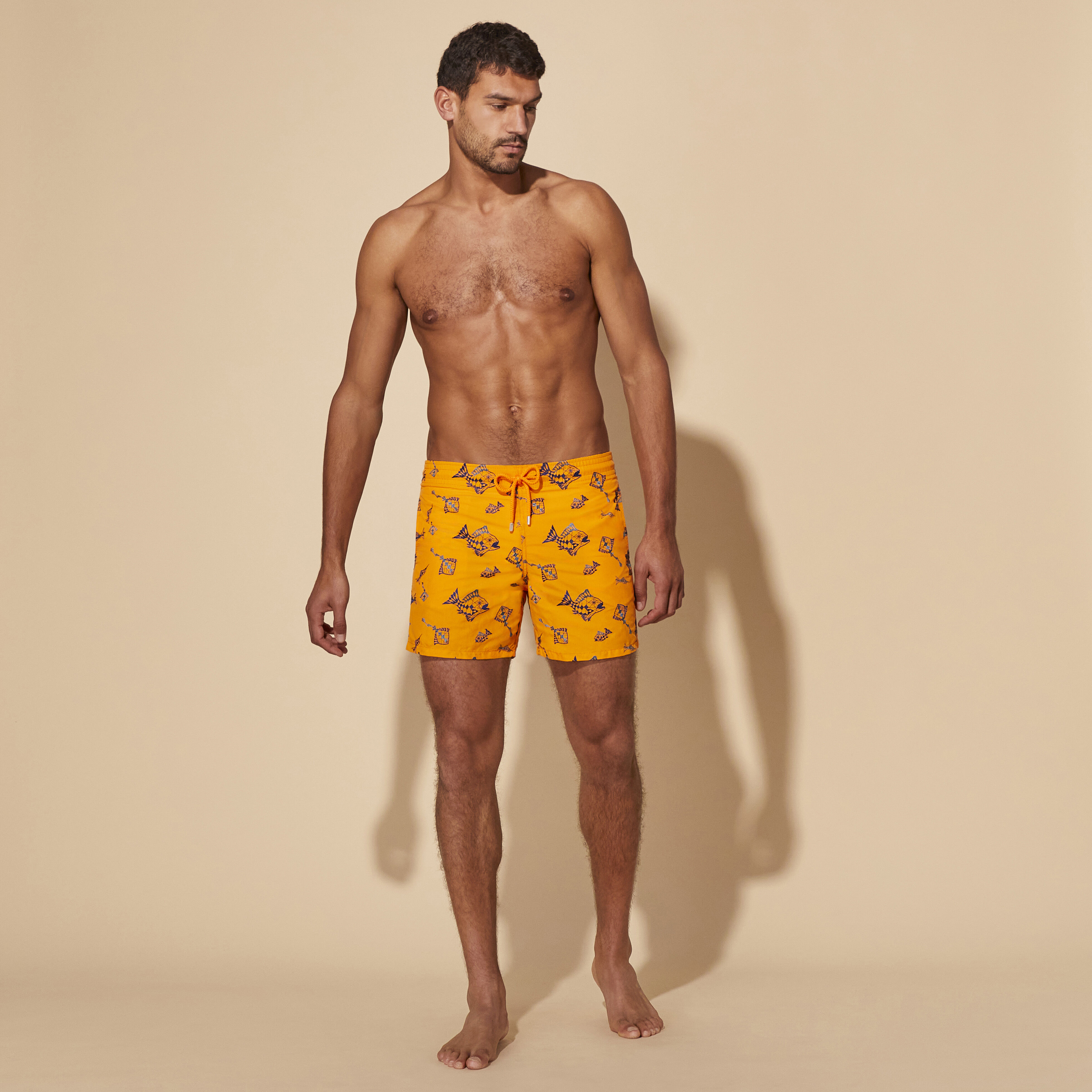 VILEBREQUIN Men Swim Shorts Embroidered Vatel - Limited Edition