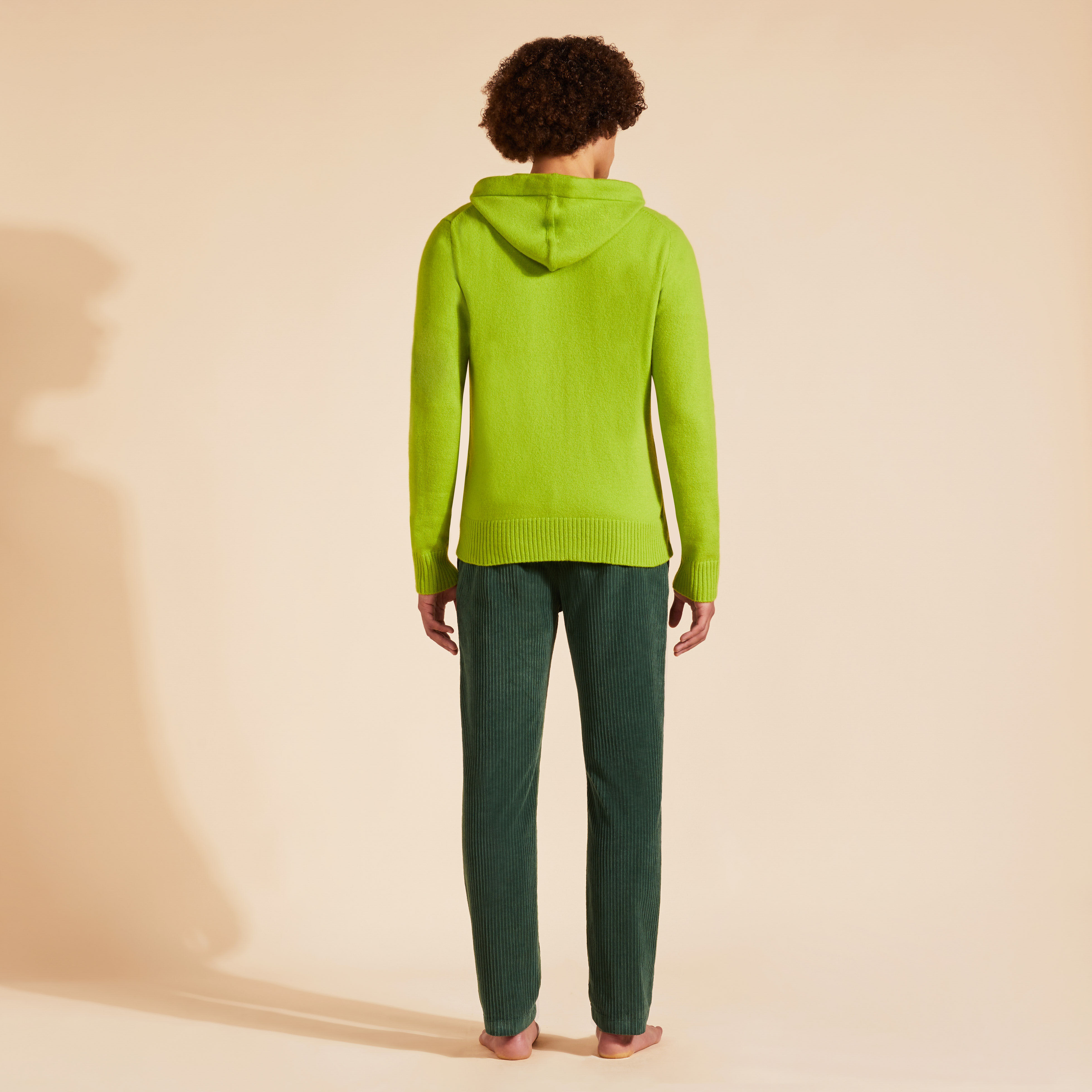 VILEBREQUIN Men Full Zip Wool Cashmere Cardigan | MATCHA / Green