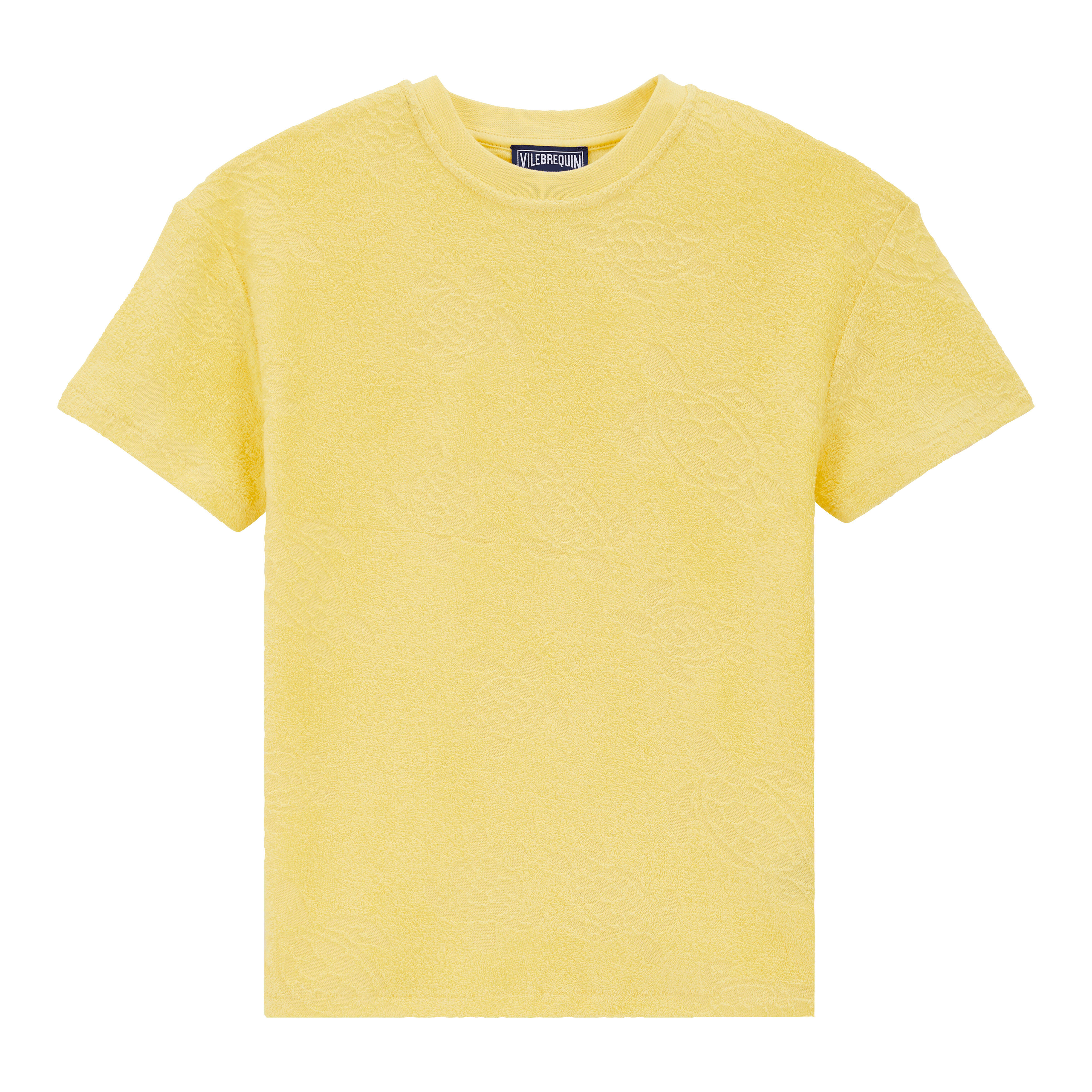 VILEBREQUIN Kids Roundneck Terry T-shirt Ronde des Tortues