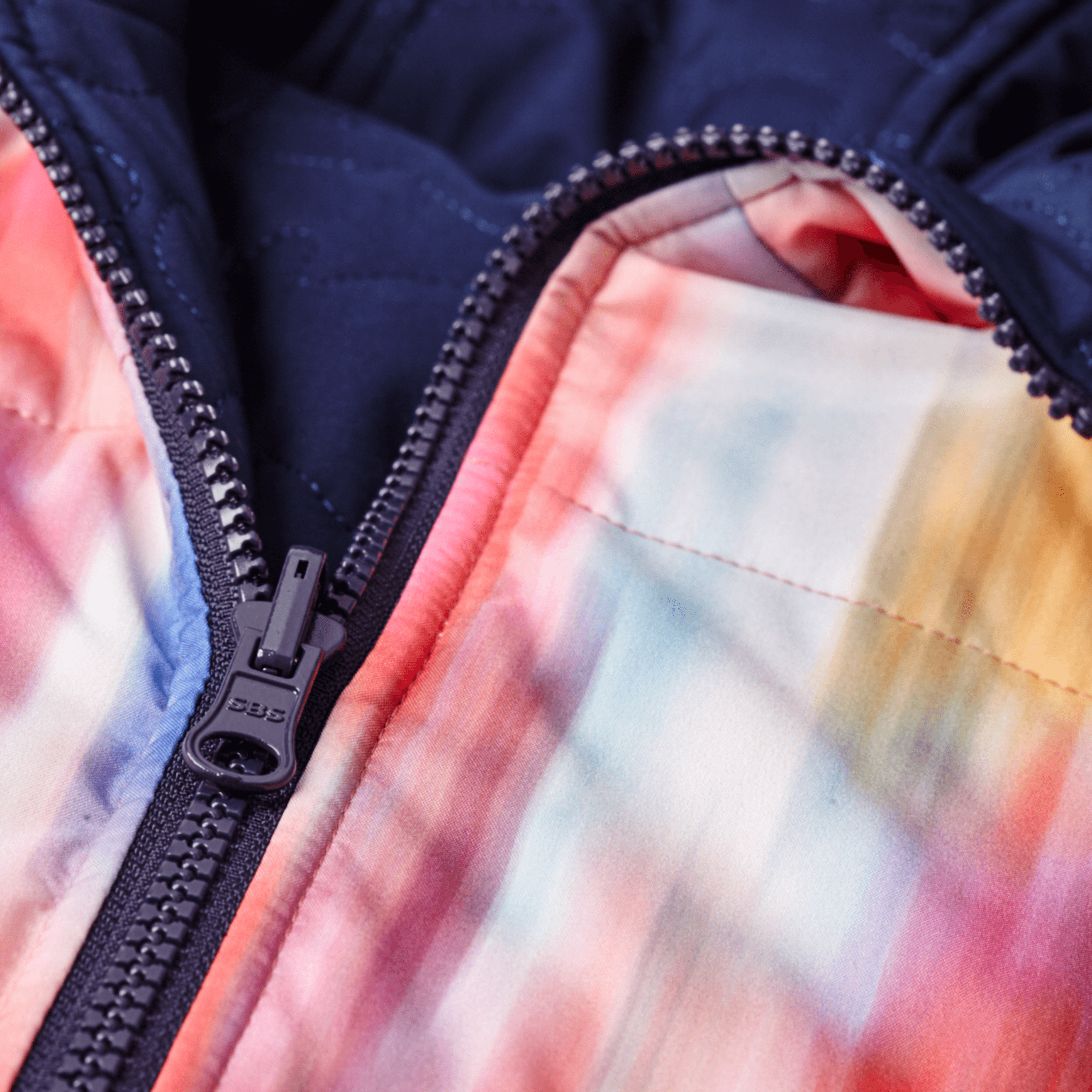 VILEBREQUIN Girls Reversible Jacket Ikat Flowers