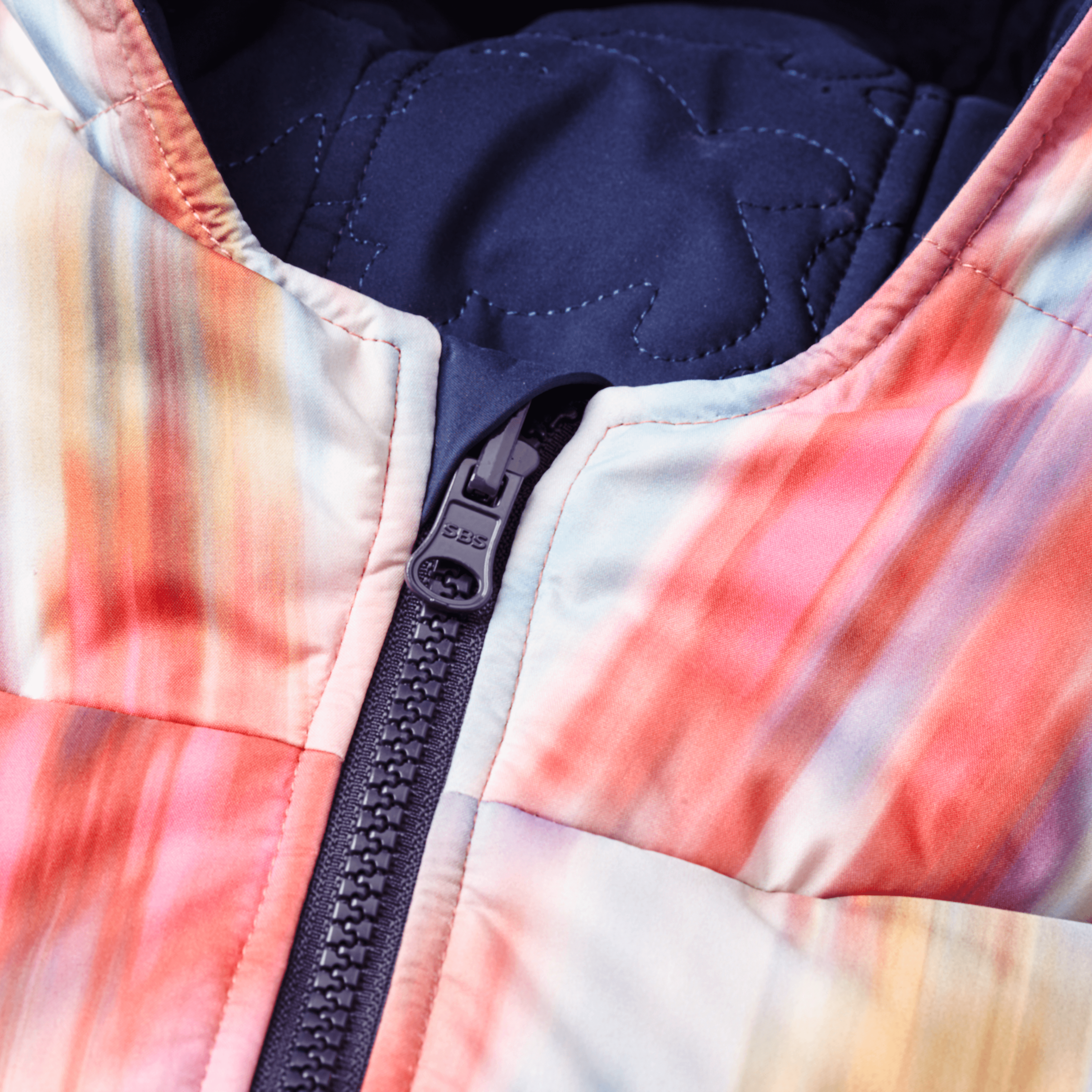 VILEBREQUIN Girls Reversible Jacket Ikat Flowers