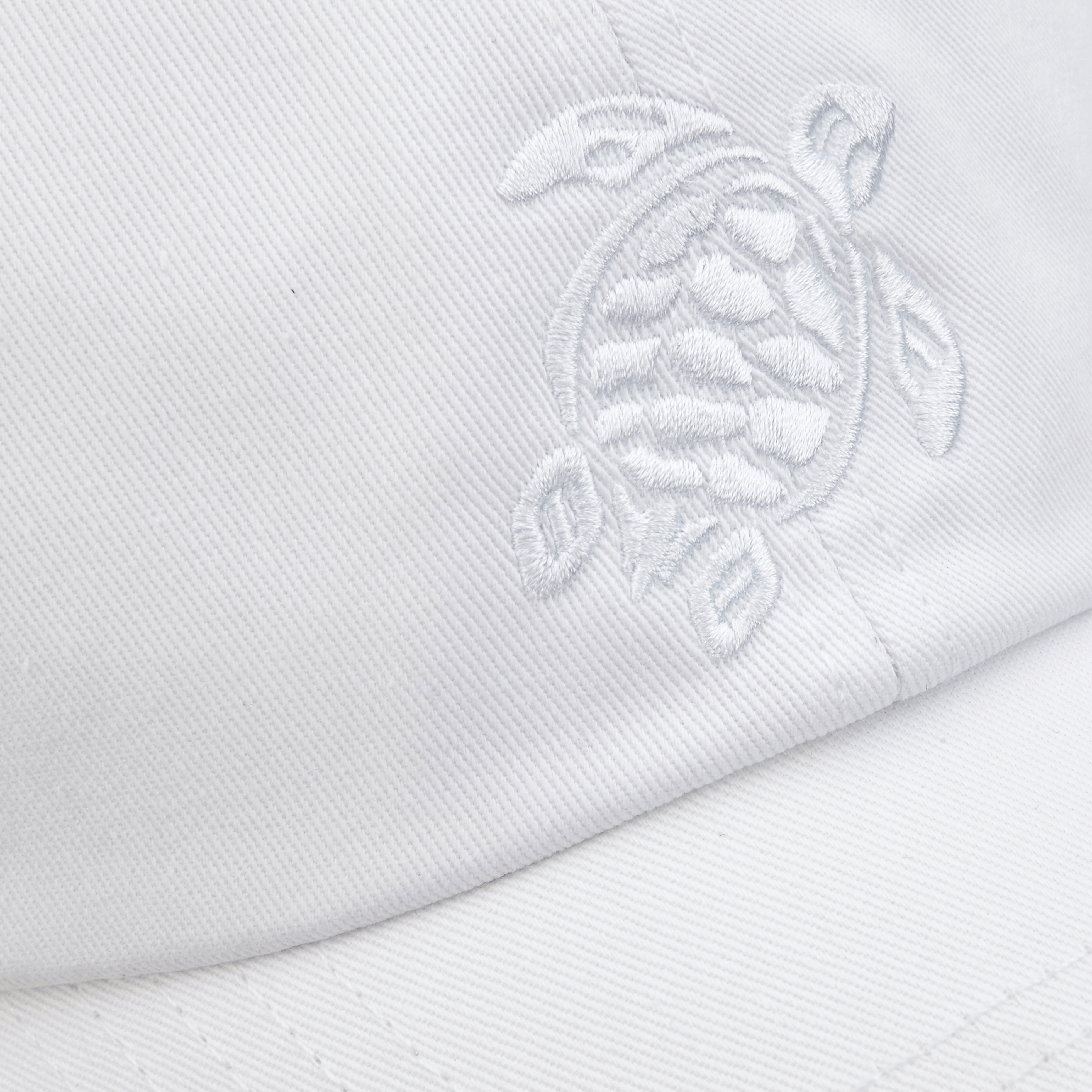 VILEBREQUIN Kids Cap Solid | WHITE / White
