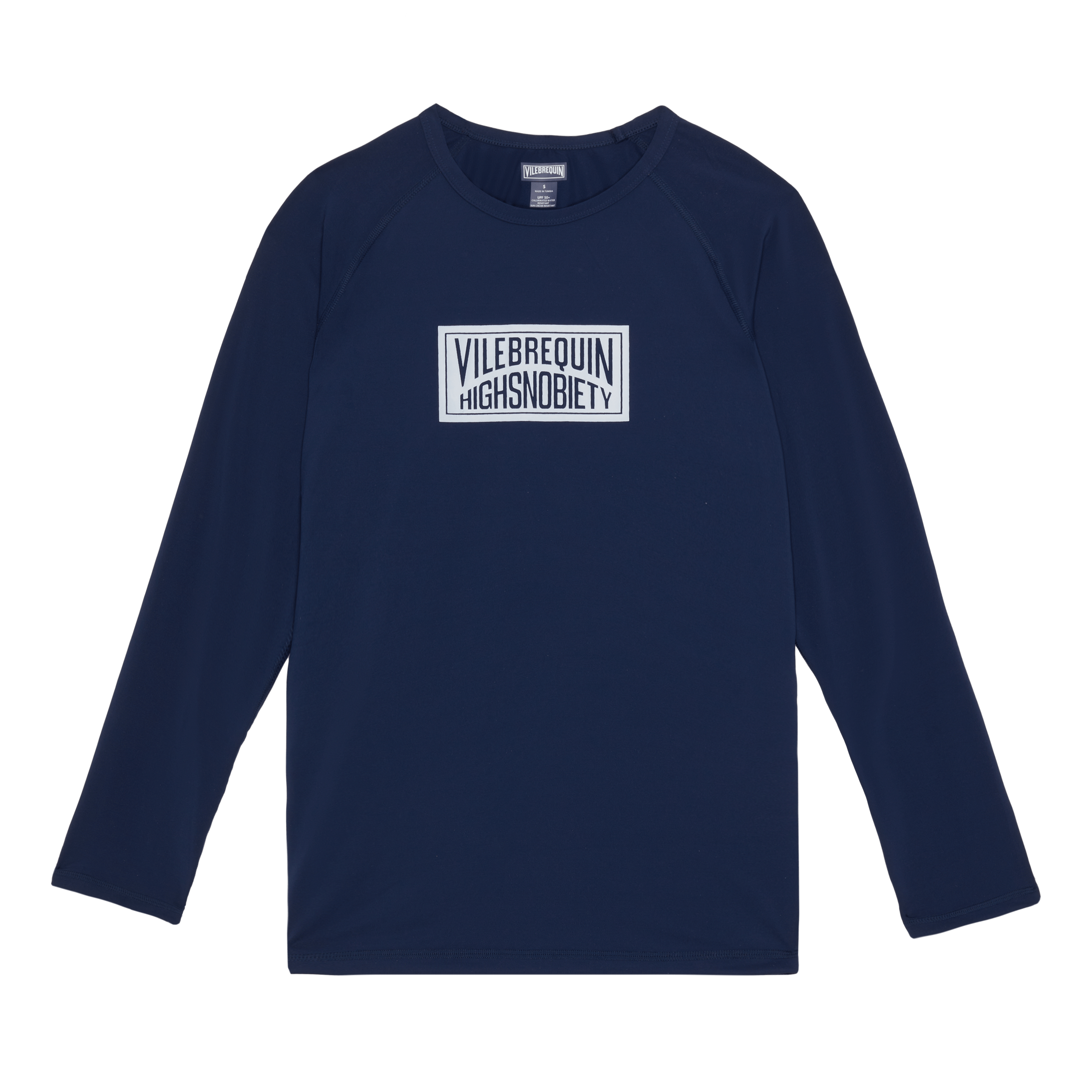 VILEBREQUIN Men Long Sleeves Rashguard Solid - Vilebrequin x Highsnobiety