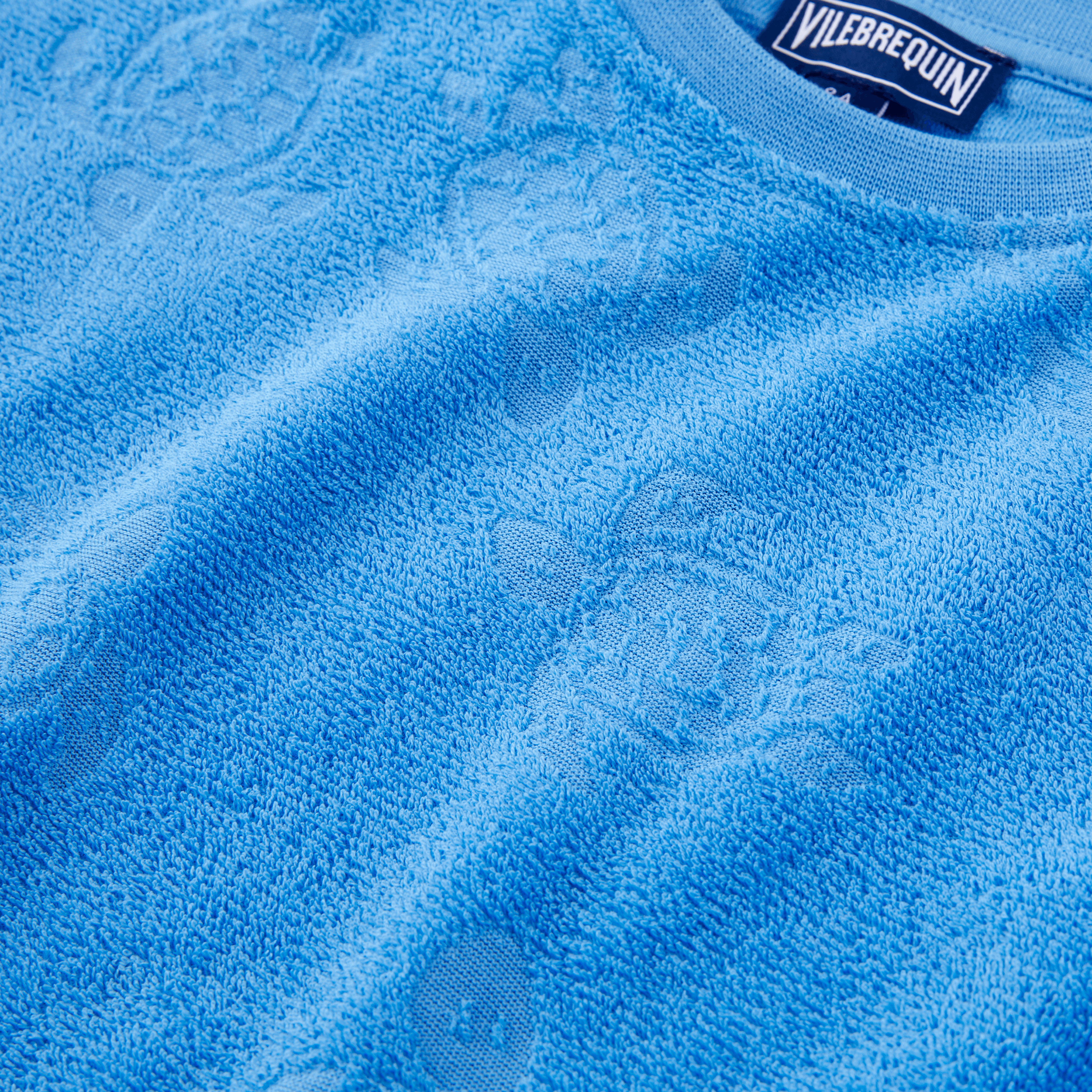 VILEBREQUIN Kids Roundneck Terry T-shirt Ronde des Tortues