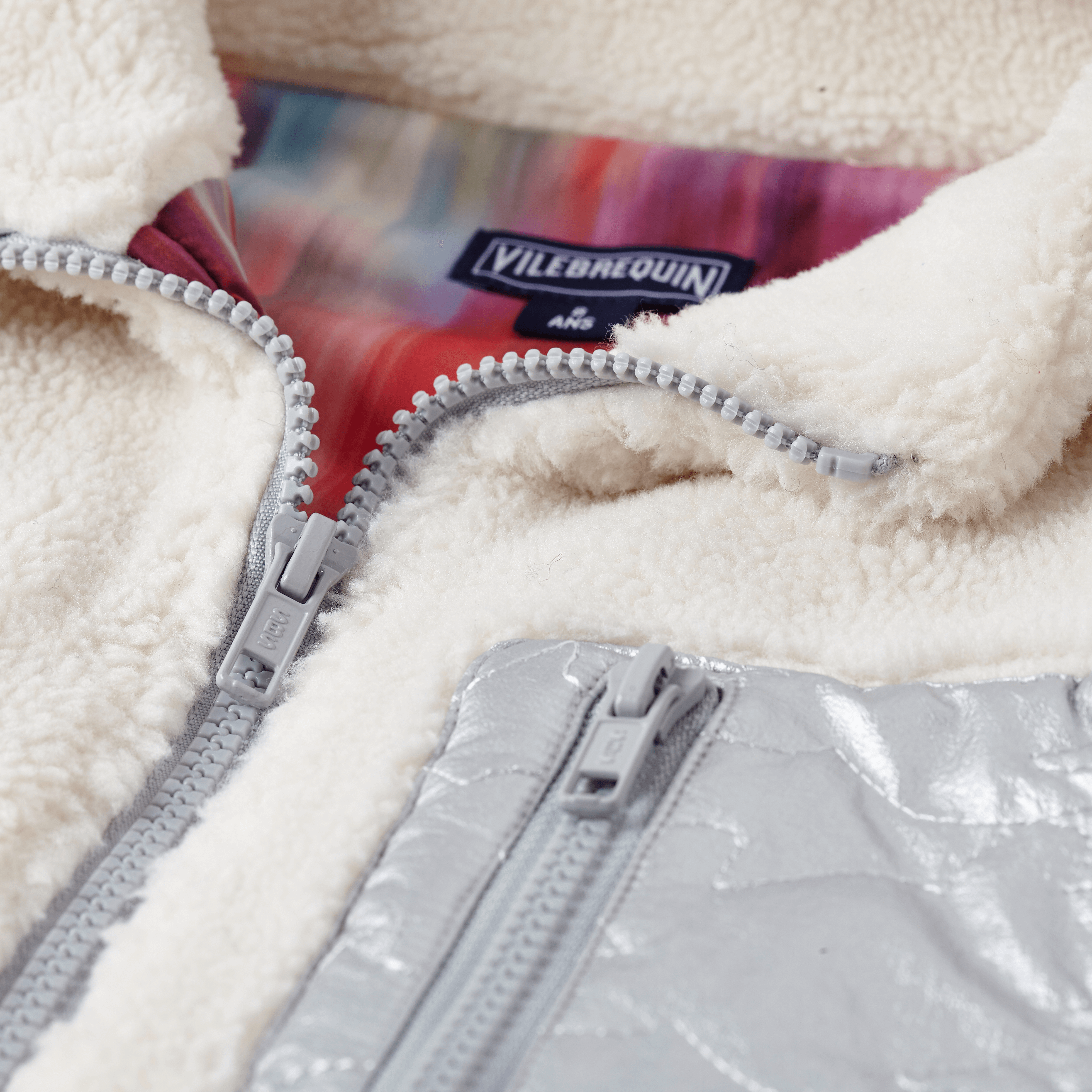 VILEBREQUIN Girls High-Neck Jacket Ikat