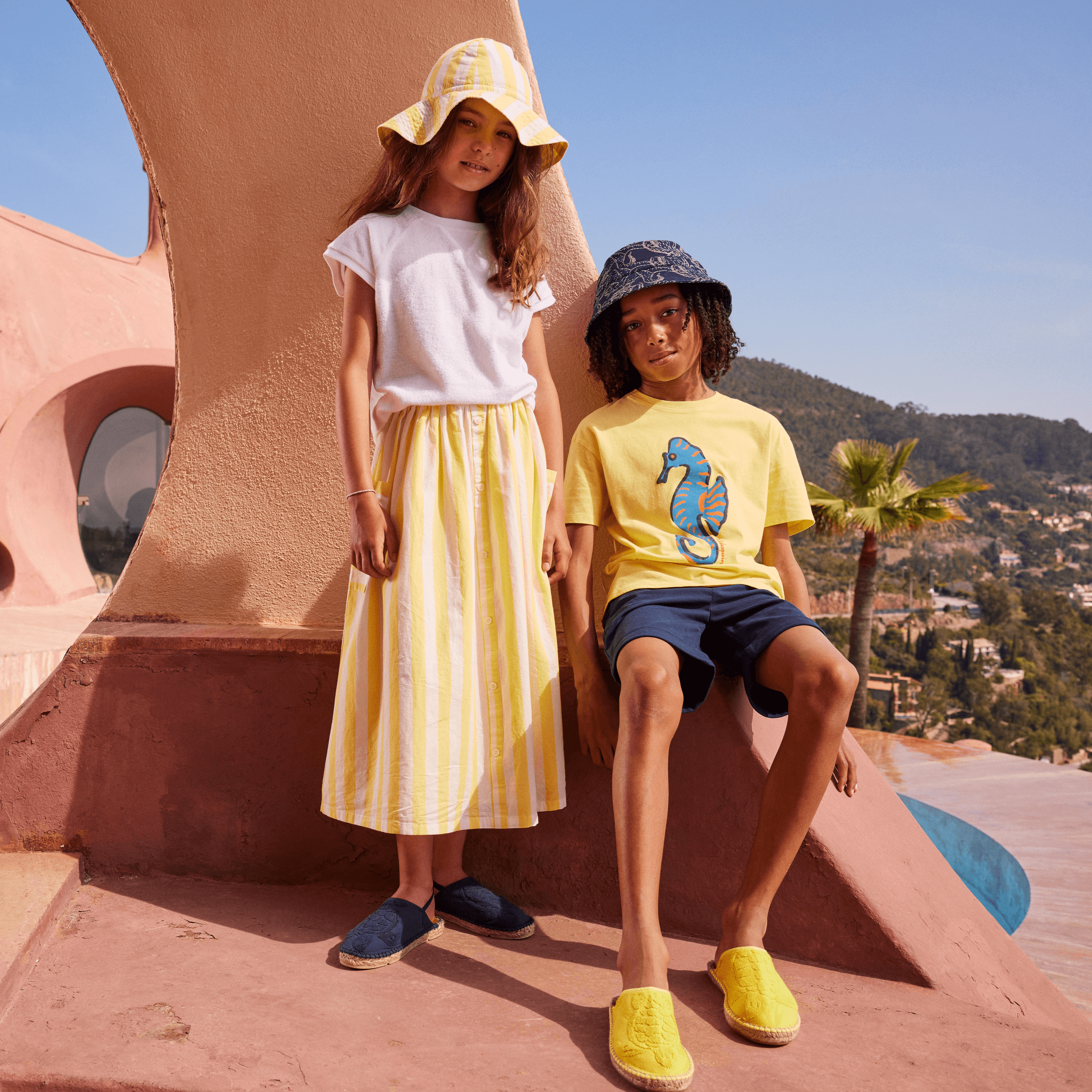VILEBREQUIN Kids Terry Espadrille - VBQ x Pare Gabia
