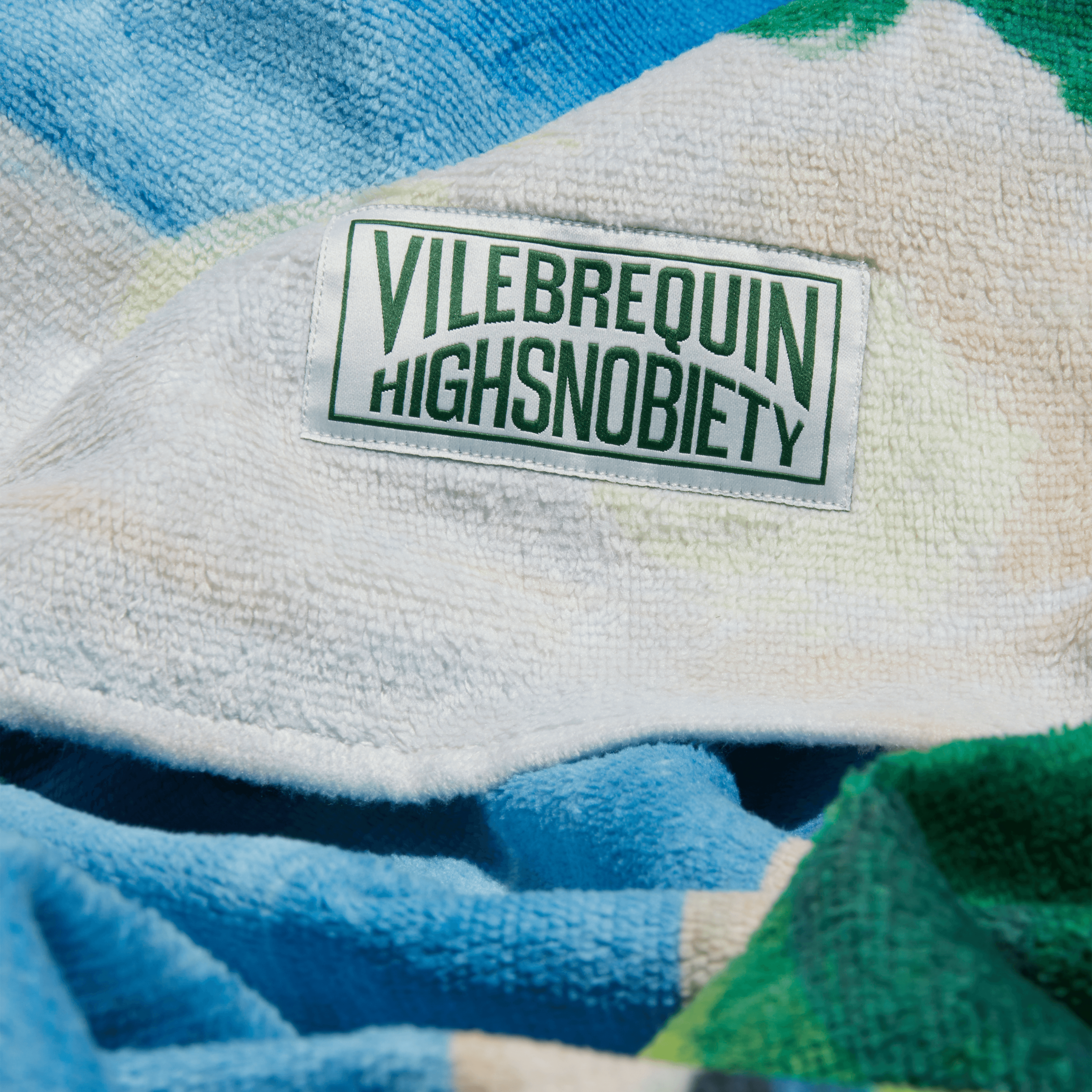 VILEBREQUIN Unisex Organic Cotton Towel 360 Landscape - Vilebrequin x Highsnobiety