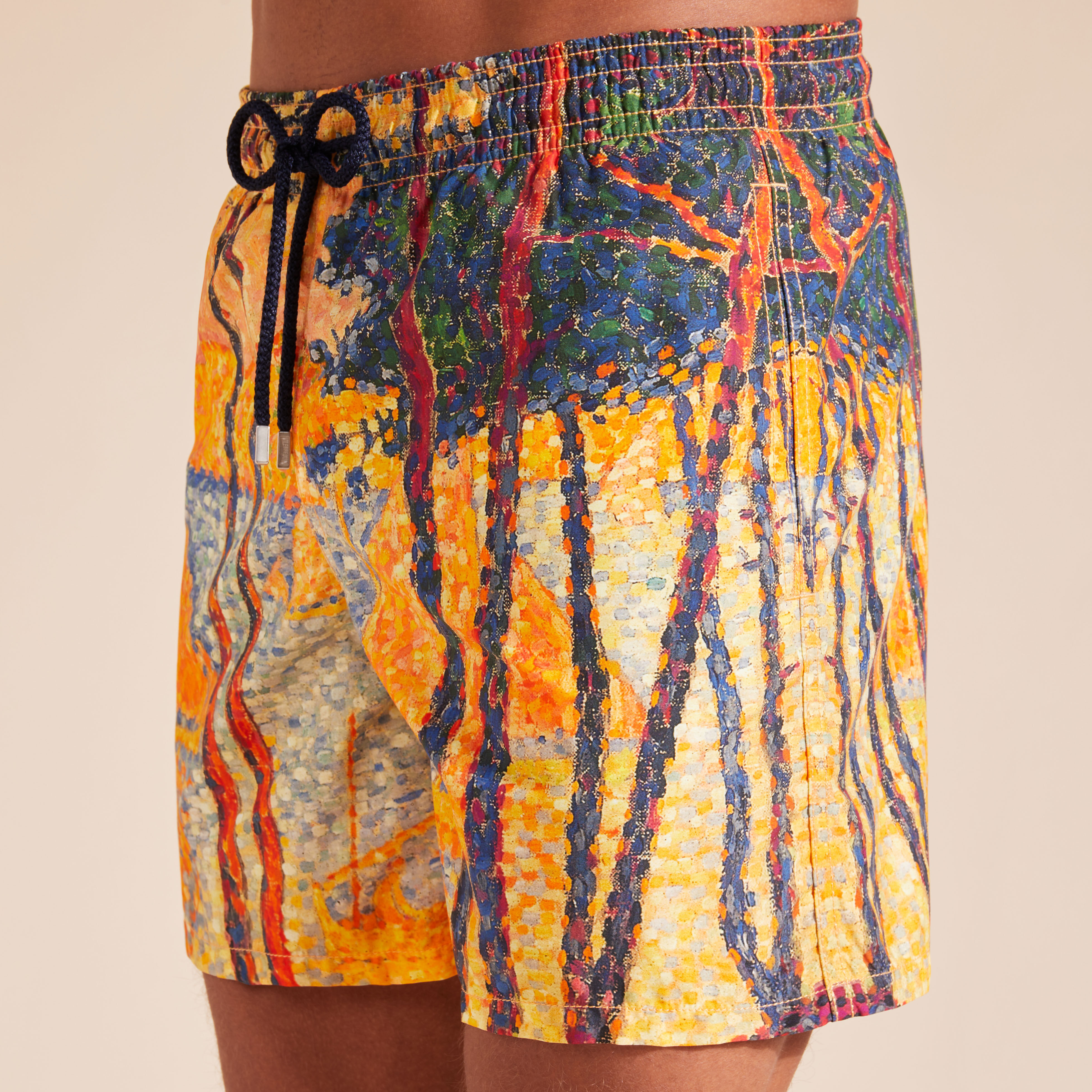 VILEBREQUIN Men 360 Swim Shorts Voile et Pins - Vilebrequin x Paul Signac